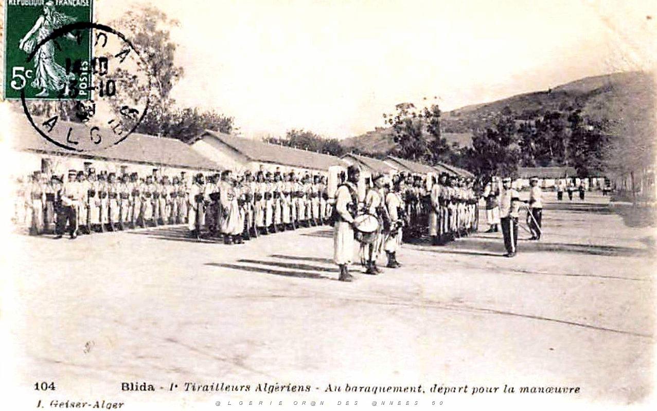 Blida- 1er Tirailleurs Algeriens - 1908.jpg